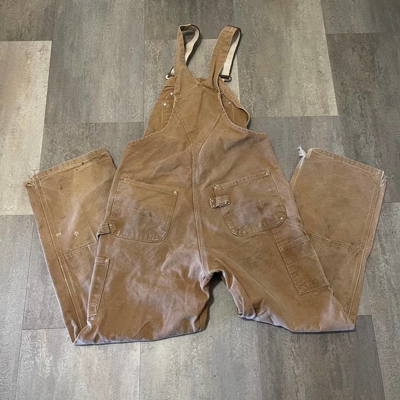SOLD Carhartt VTG Overalls 36X32 - Picture 5 of 6